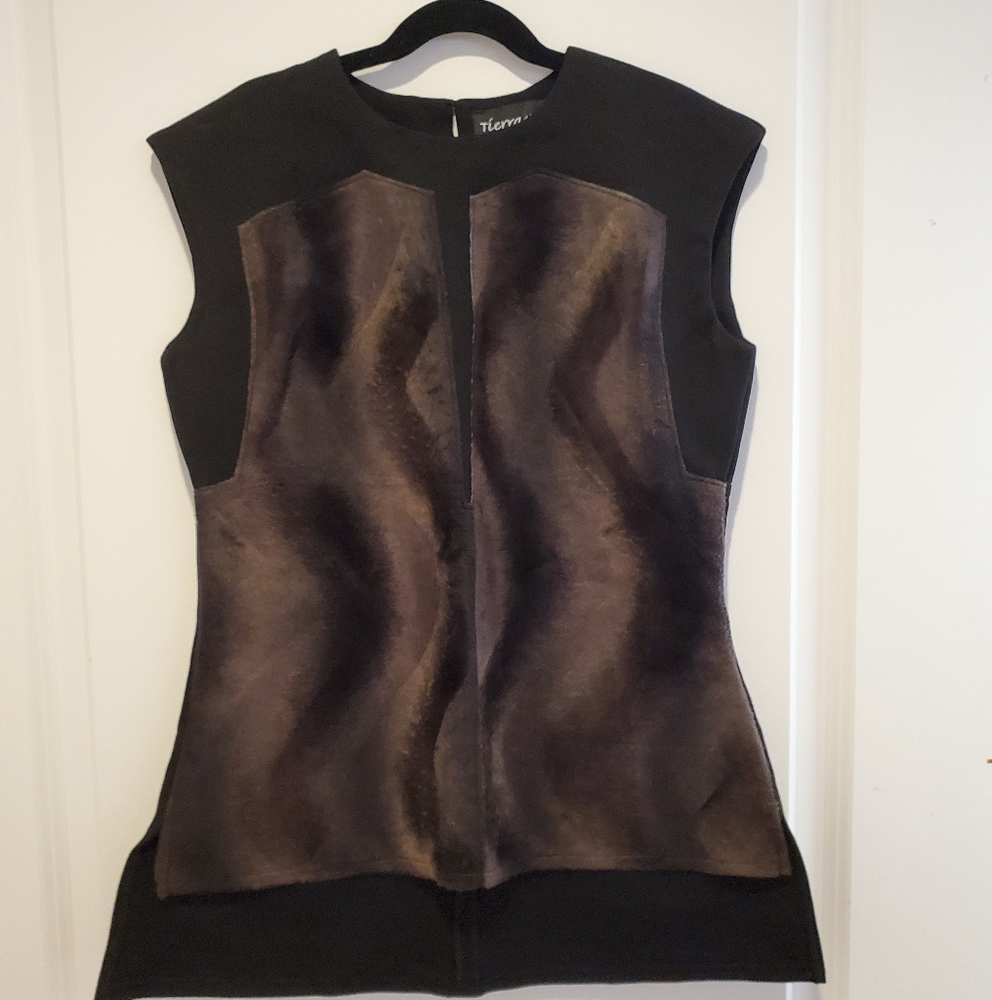 Womens Faux Fur Velvety Vest - S - Chic, Modern, Edgy, Fall Fashion, Winter